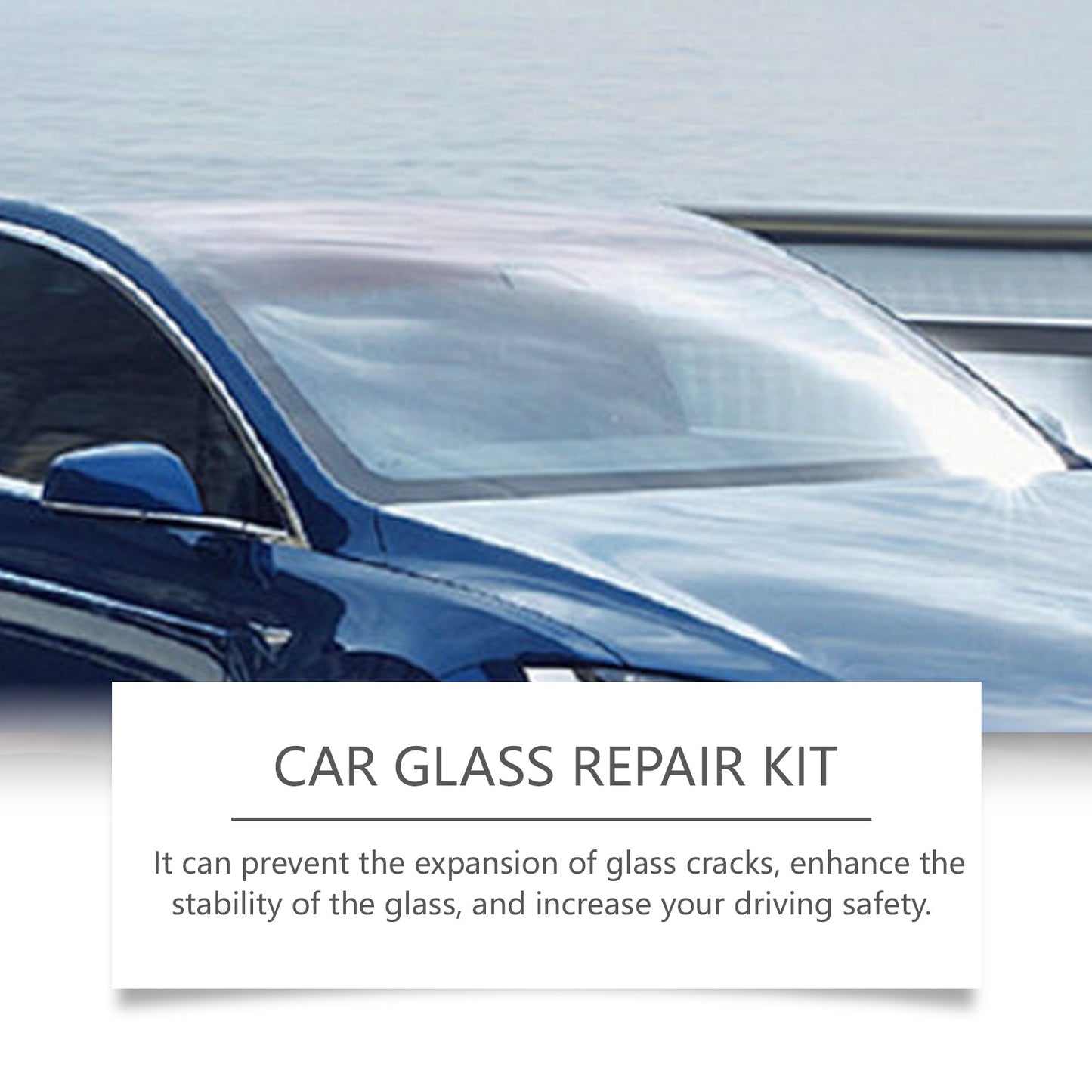 Rayhong Car Repair Kit, Windshield Crack Repair Fluid To Improve Vision Clarity Tool